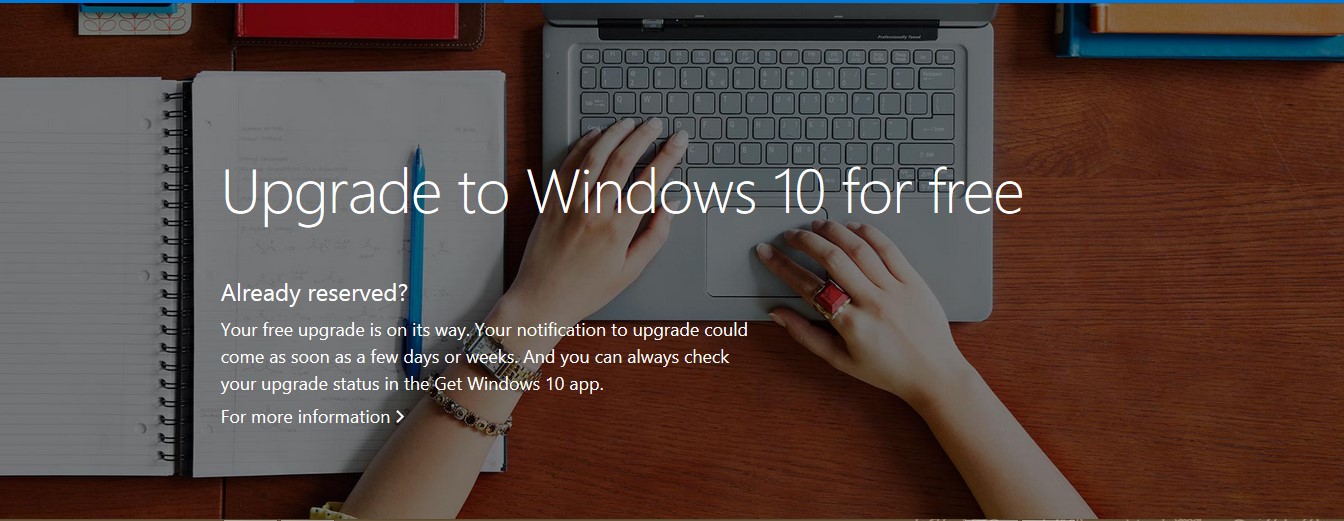 Upgrade to Windows 10 for free